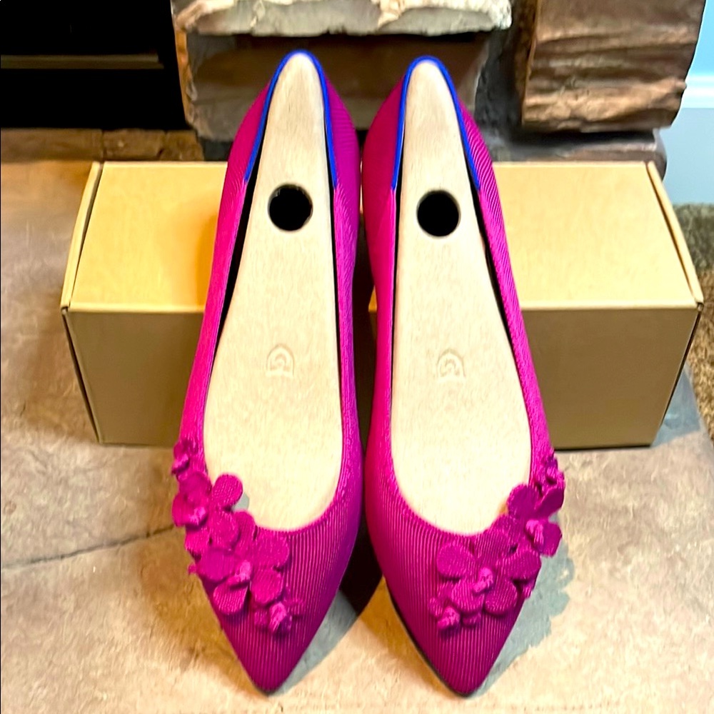 Rothy’s The Petal Point II Bramble Women’s Size 12.5